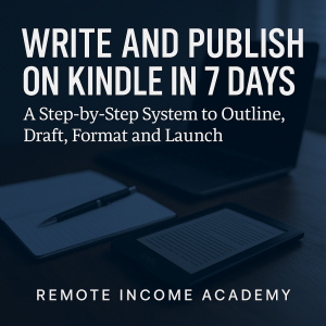 Kindle Publishing English Version