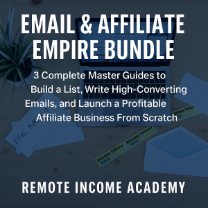 Email and affiliate marketing bundle