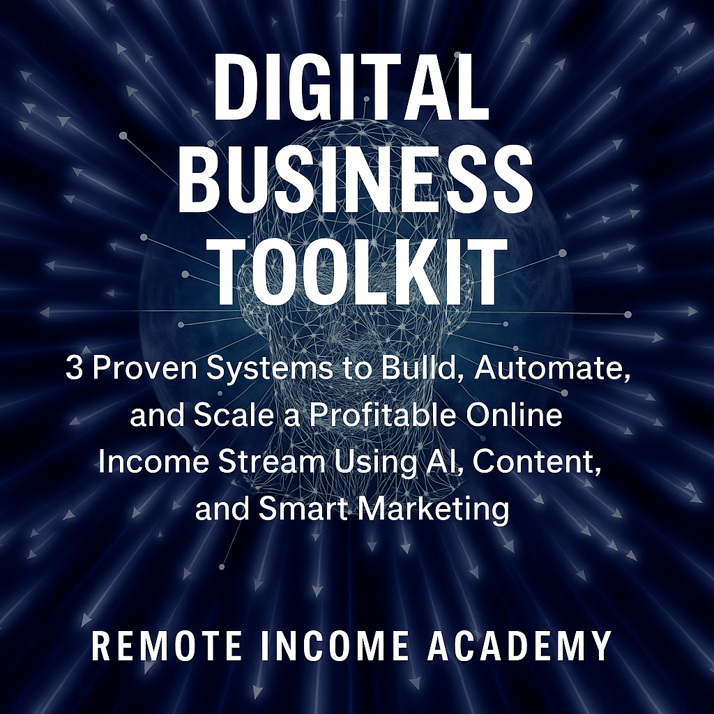 Freelancer working from home as part of the Turnkey Digital Business Library system