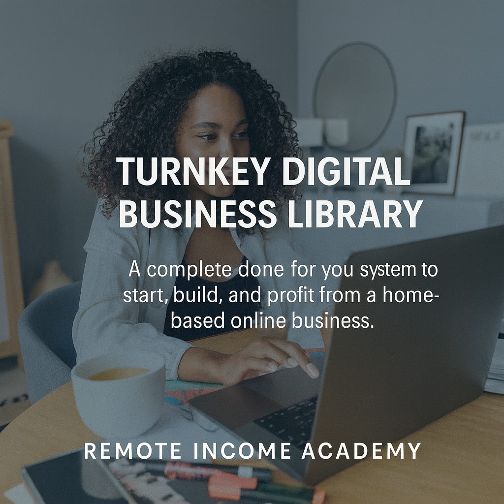 Best Seller Turnkey Business Library: Best Business Opportunity
