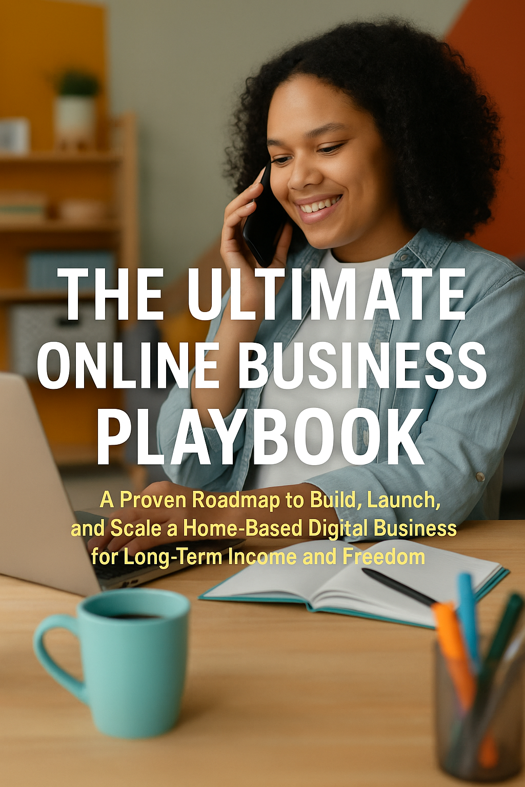 Book Cover. How to Build An Online Business From Home