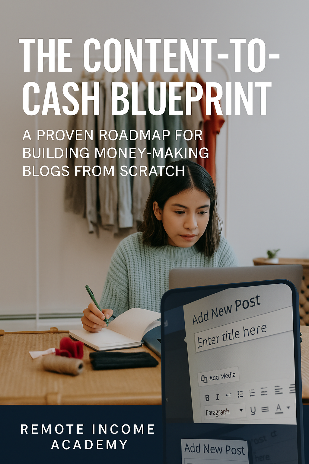 Book Cover How to Build Profitable Blogs to Make Money Online