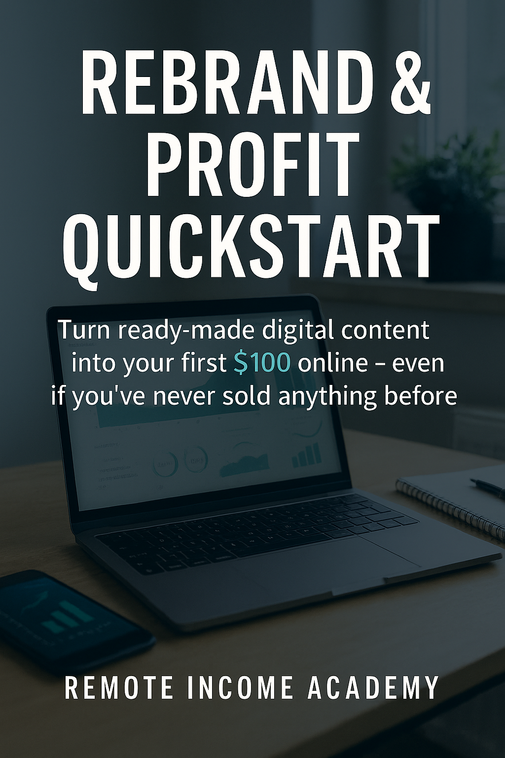 Book cover How to Make Money rebranding and selling Ebooks