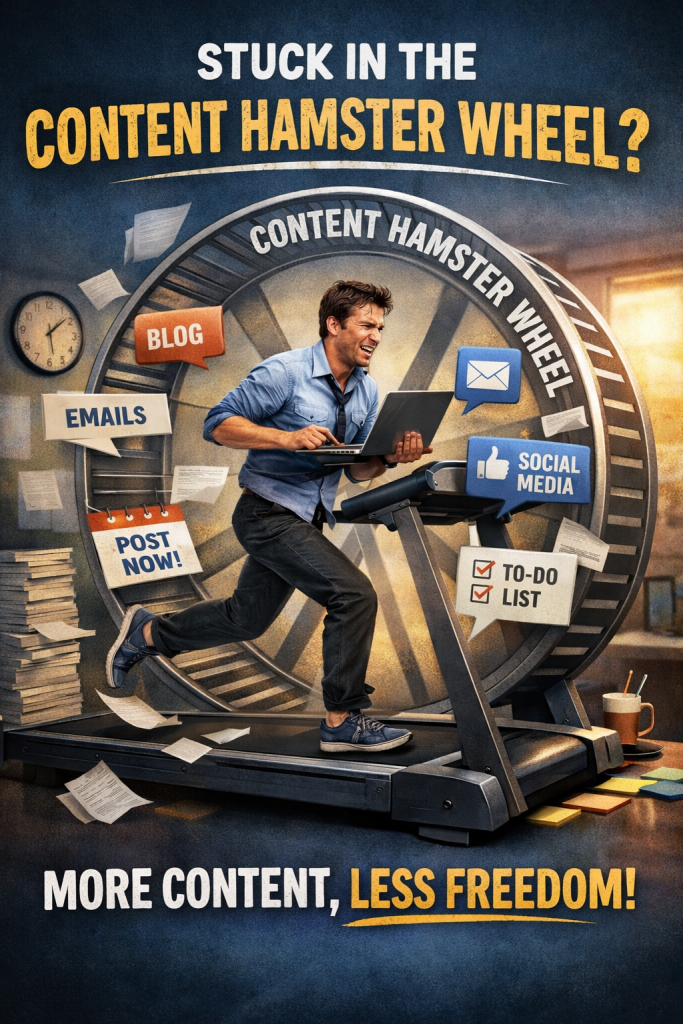 The Content Hamster wheel without Automation