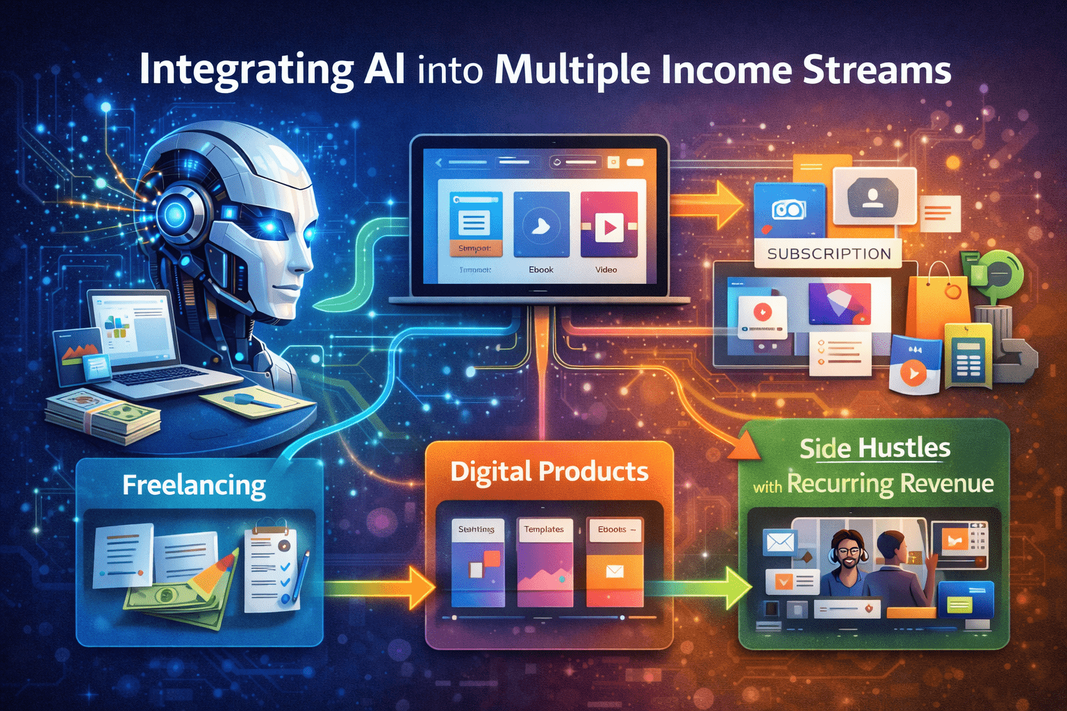 Build Multiple Income Streams With AI
