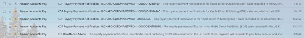 Kiondle Books Payments