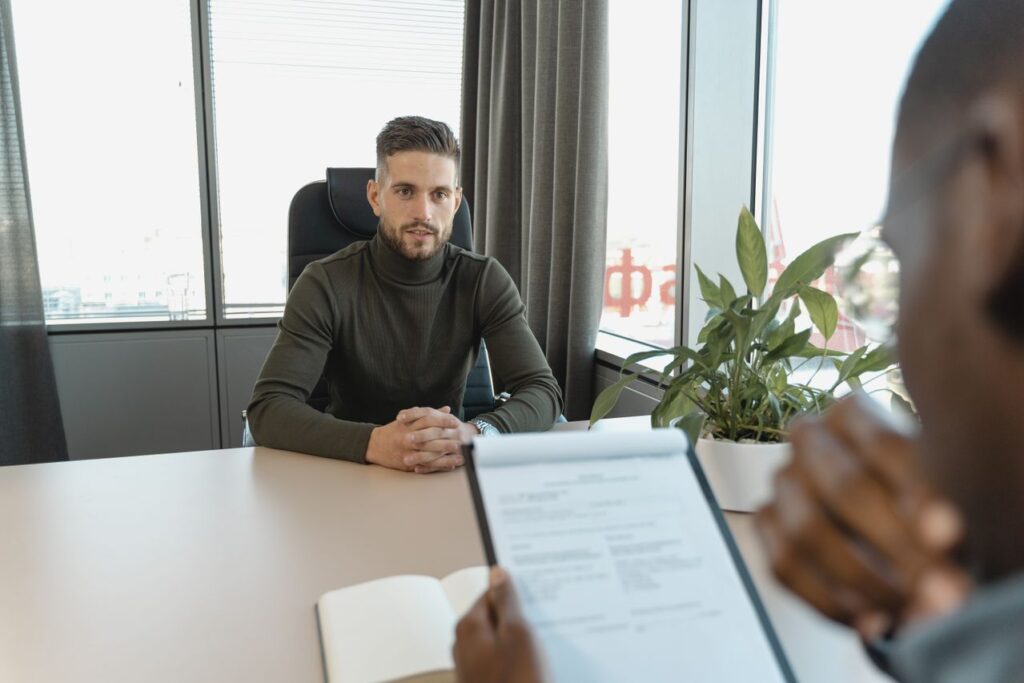 Employer reviewing a CV that passed ATS Systems