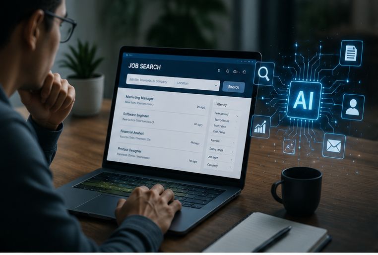 Modern career and job searching with AI tools
