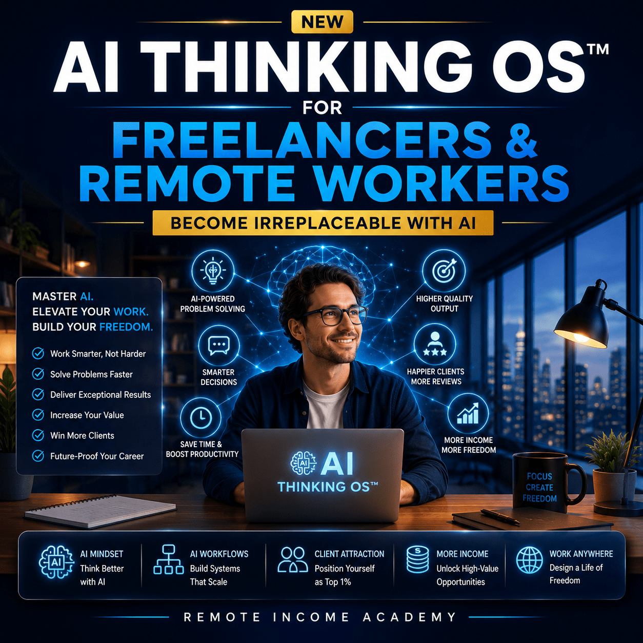 AI Thinking OS for Freelancers and Remote Workers