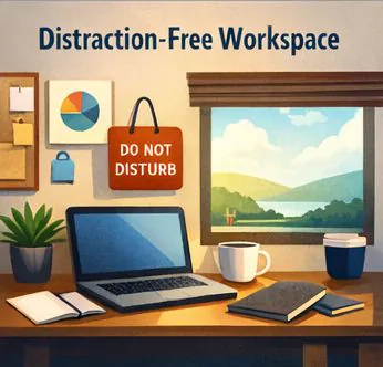 A distraction Free Home Office